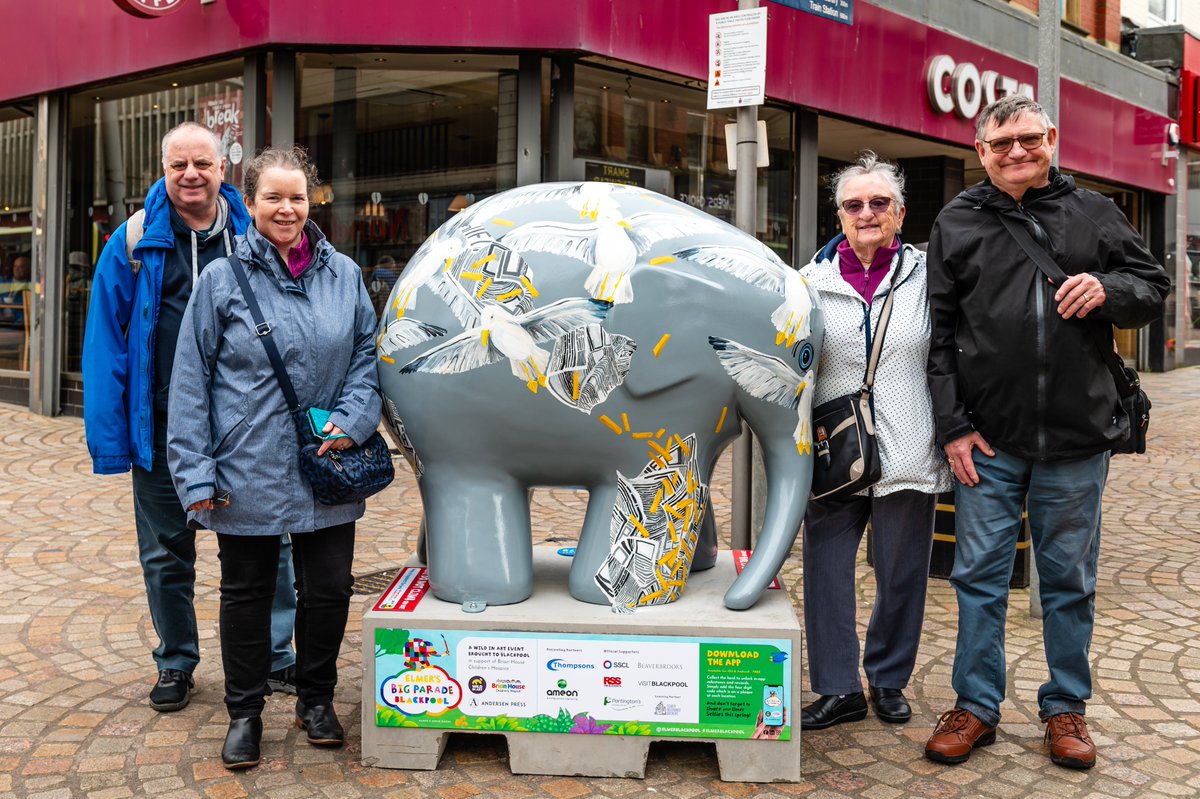 💬'Brilliant walking trail across the town. A perfect combination of the arts and health/fitness.'
💬'Absolutely wonderful to see these bundles of joy dotted around. So worth a look!'
💬'We had 2 great days on the trail! The kids absolutely loved searching for the elephants.'