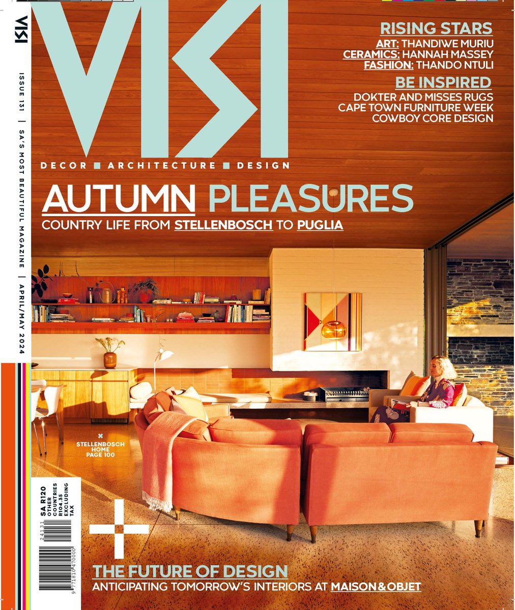 TheoAbsolon's tweet photo. Highlights of the recent second edition of Cape Town Furniture Week in @VISI_Mag, Issue 131. This celebration of the city's furniture design industry is a wonderful platform for engagement, building community and drives innovation. Here's to the next! #CTFW https://t.co/a5nv9trYuy