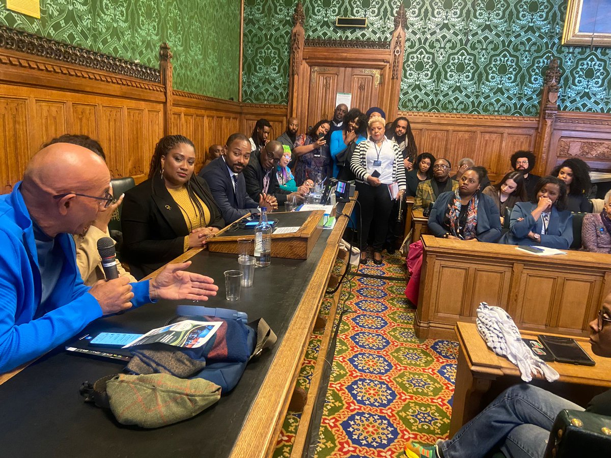 This week we hosted @Blackstarjus in Parliament for a packed out event, discussing everything from critical race theory to racially conscious environmentalism. It is important to promote international dialogue on true reparative justice for Africa and the global diaspora.