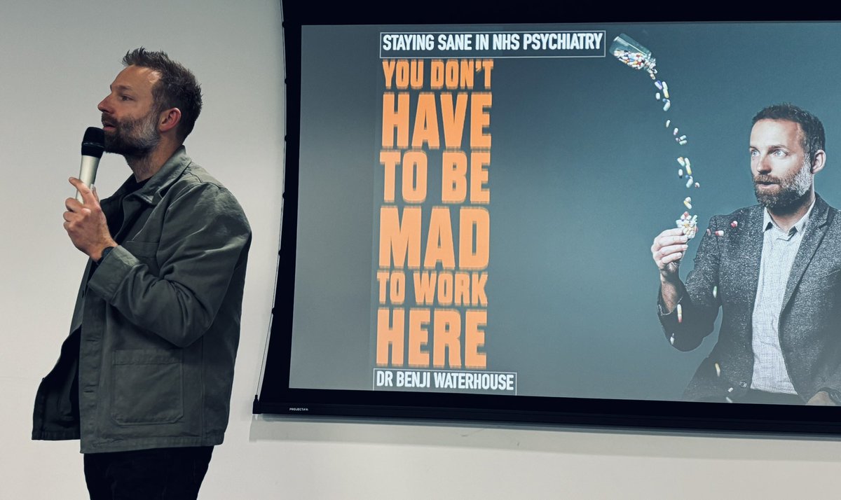 Rebecca Bennett (@bexbennett9) on Twitter photo Wonderful and emotive storytelling by the fantastic <a href="/doctor_benji/">Benji Waterhouse</a> at the <a href="/rcpsychTrainees/">Psychiatric Resident Doctors' Committee (PRDC)</a> National Conference today. Can’t wait to read the book 👏🏻🎉
#NextGenPsychiatry Wonderful and emotive storytelling by the fantastic <a href="/doctor_benji/">Benji Waterhouse</a> at the <a href="/rcpsychTrainees/">Psychiatric Resident Doctors' Committee (PRDC)</a> National Conference today. Can’t wait to read the book 👏🏻🎉
#NextGenPsychiatry