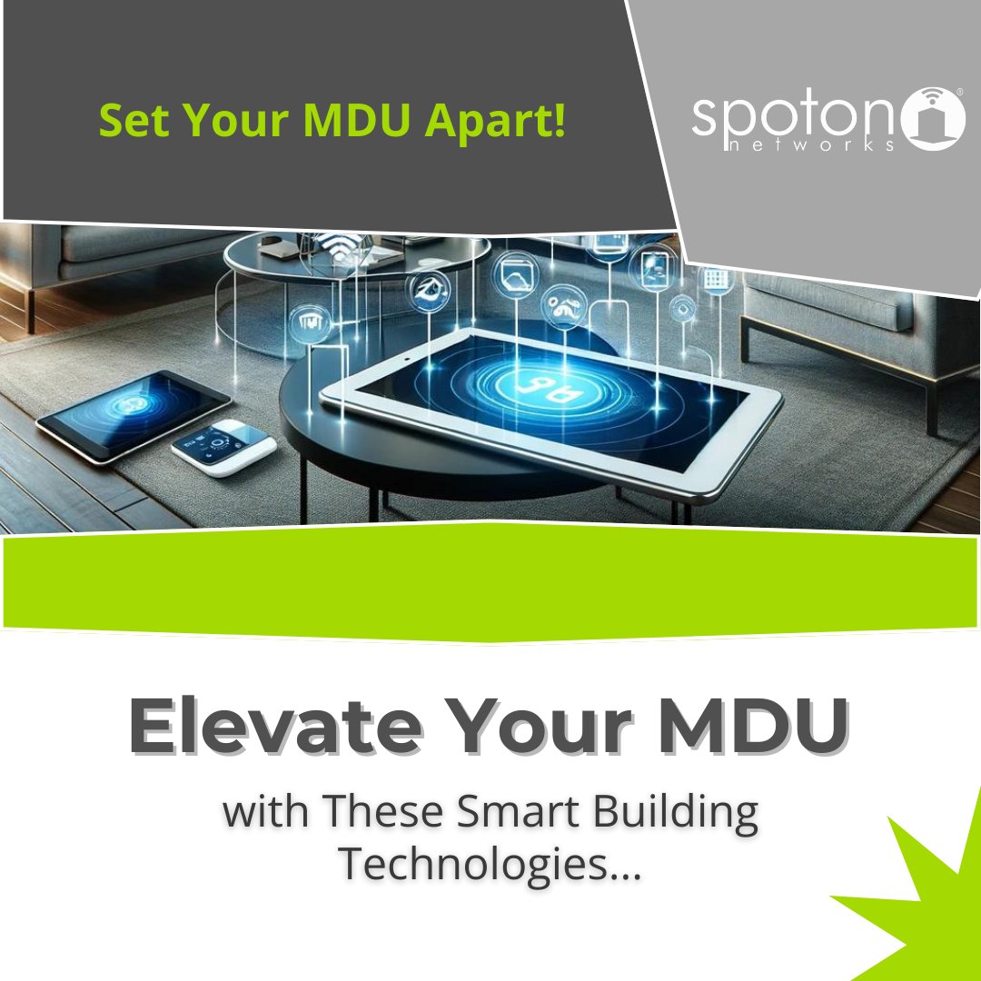 Step into the future of living with Spot On Networks! Elevate your MDU with smart tech that sets the standard for modern convenience and style. 🏙️✨
#SmartHomeLiving #InnovationInEveryCorner #MDUTech #SmartLiving #HomeAutomation #TechSavvy #ConnectedCommunity #SpotOnNetworks