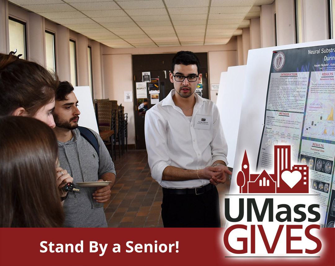 Thanks to all that have given so far during #UMassGives! We have raised $1,394 for senior scholarships. Also, the dept. will match donations up to $2,500, let's keep it going! Help upcoming seniors graduate and take the next step in their career! Give now: bit.ly/PBSumassgives24