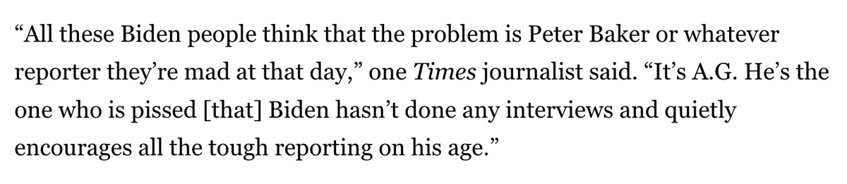 Kind of shocking to see a reporter explicitly say, access gets you better coverage. politico.com/news/magazine/…