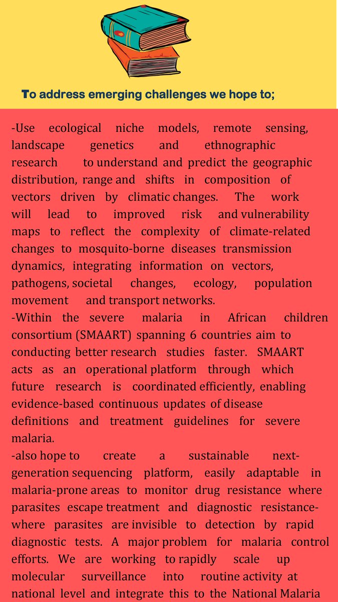 KEMRI-Wellcome Trust (@kemri_wellcome) on Twitter photo We reflect on #Malaria research and its impact in the last 35 years at #KWTRP, what we continue doing and looking into the future this with the hope to "accelerate the fight against malaria for a more equitable world.โ
<a href="/KEMRI_Kenya/">Kenya Medical Research Institute</a> <a href="/NDMOxford/">Nuffield Department of Medicine</a> <a href="/wellcometrust/">Wellcome</a> <a href="/IDeAL_KEMRI_WT/">IDeAL, Africa</a> We reflect on #Malaria research and its impact in the last 35 years at #KWTRP, what we continue doing and looking into the future this with the hope to "accelerate the fight against malaria for a more equitable world.โ
<a href="/KEMRI_Kenya/">Kenya Medical Research Institute</a> <a href="/NDMOxford/">Nuffield Department of Medicine</a> <a href="/wellcometrust/">Wellcome</a> <a href="/IDeAL_KEMRI_WT/">IDeAL, Africa</a>
