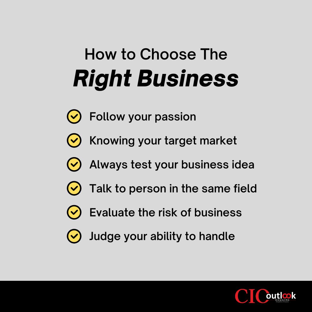 How To Choose The Right Business

#business #ciooutlook #targetmarket #businessidea #businessworld