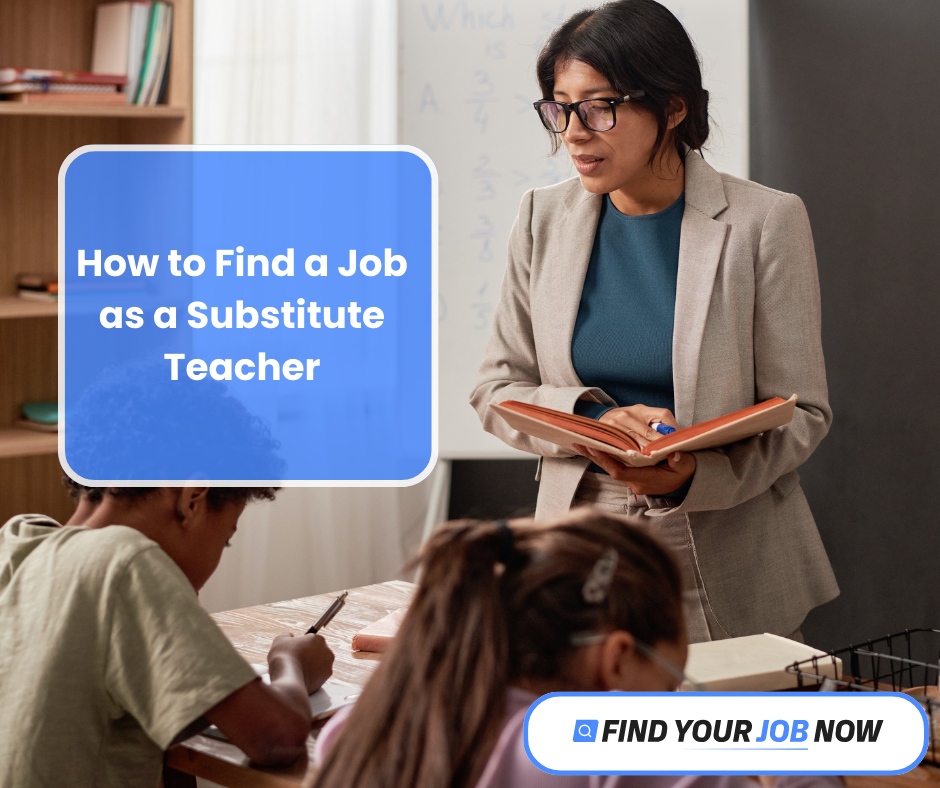 Now hiring! Almost 90% of all public schools in America are in dire need of educational staff. Here's how you can quickly find a job as a substitute teacher: bit.ly/3xmOGrf #jobsearch #findajob #nowhiring #getanewjob #hotjob #hiringnow #job #jobs #jobhunt #jobposti...