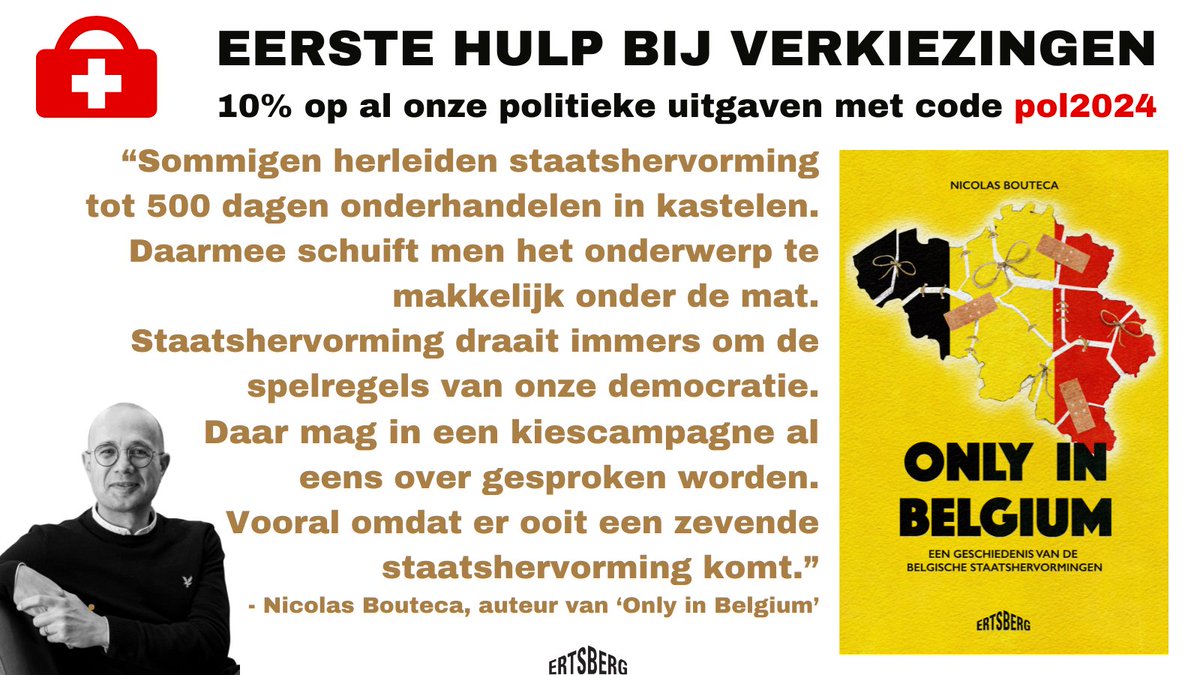 🇧🇪 Professor Nicolas Bouteca doceert “Belgian Federalism” aan de UGent en is auteur van het pas verschenen boek Only in Belgium. Een geschiedenis van de Belgische staatshervormingen. 

➡️ ertsberg.be/Tags/politiek/…