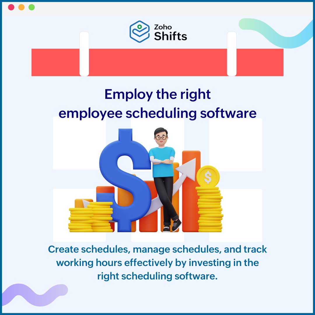 Hospitality businesses have a great deal of responsibility when it comes to staffing and scheduling systems. Following these basic best practices will streamline the scheduling process and ensure operational efficiency. Read more about best practices: zoho.to/OkC