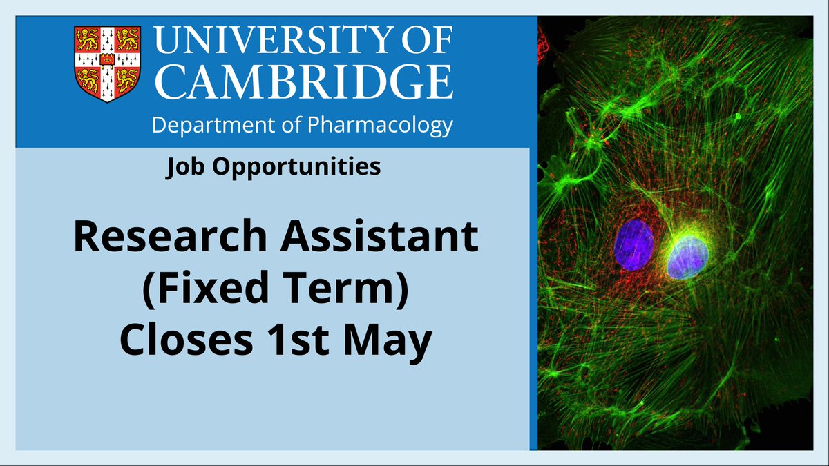 Interested in working in a lab? 🔬 Don't forget about our Research Assistant position! Closes in 6 days! ⏰ Click here to apply 👉bit.ly/3OX6aR7