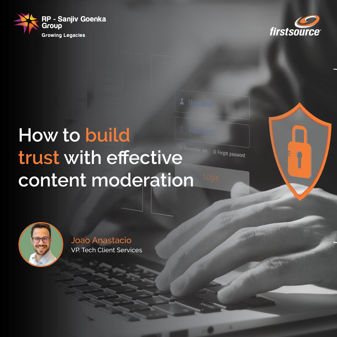 João Anastácio, VP, Tech Client Services explores how automated tools, driven by AI and ML, enable scalable and rapid #contentmoderation, harnessing the potential of technology to foster #OnlineSafety.
Read more: firstsource.com/blog/how-to-bu…

#TrustAndSafety #TechInEverythingWeDo