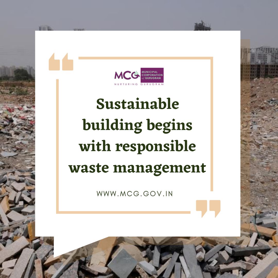 Sustainable building begins with responsible waste management. By prioritizing recycling, reusing, and reducing construction waste, we can create greener, more eco-friendly structures for a better tomorrow #sustainablebuilding #wastemanagement #GreenConstruction #EcoFriendly