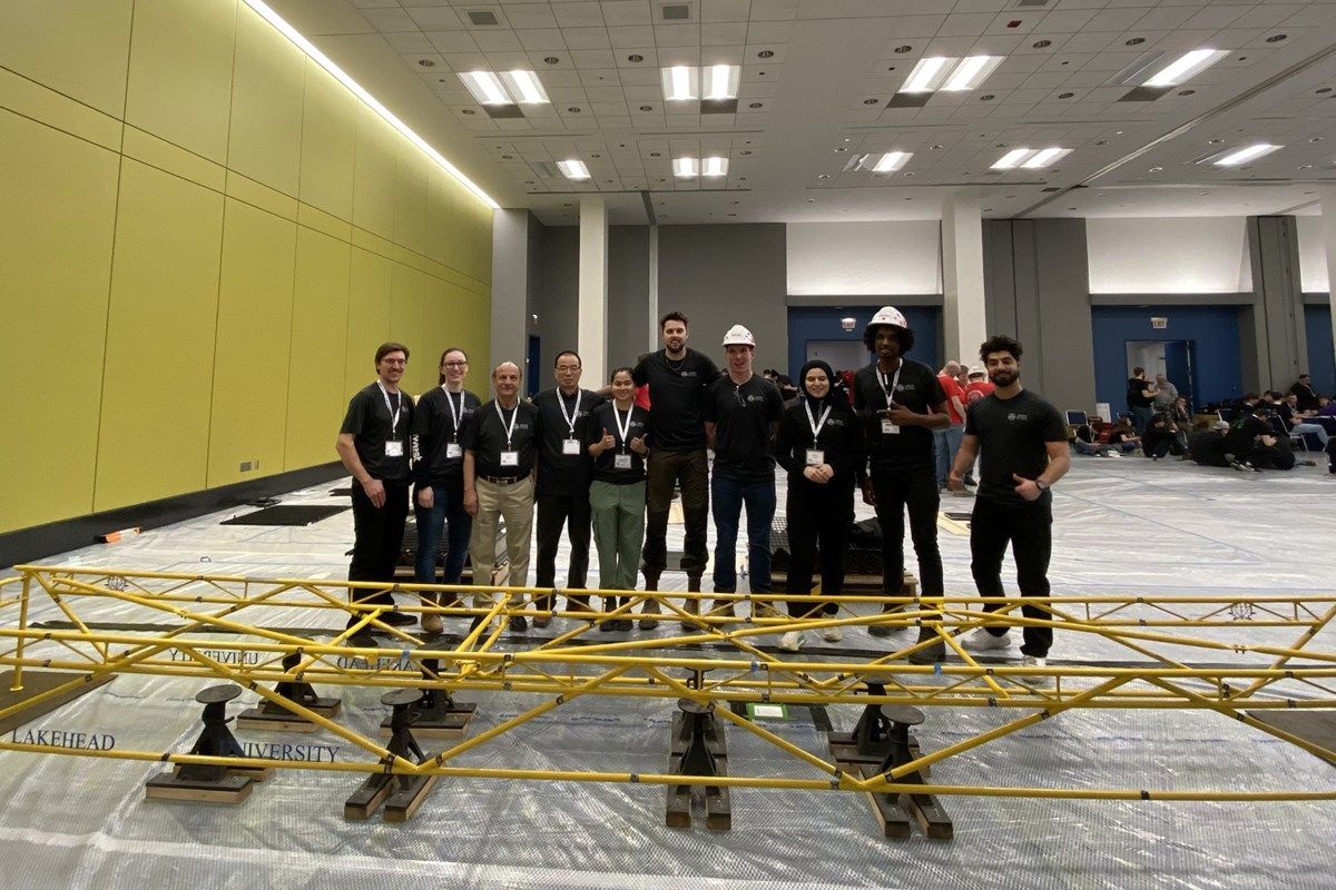 Lakehead students excel at steel bridge competition
“Their performance was exceptional and they once again demonstrated that Lakehead can compete and win against tough competition from top U.S. universities in the region.”   buff.ly/4b2xExe