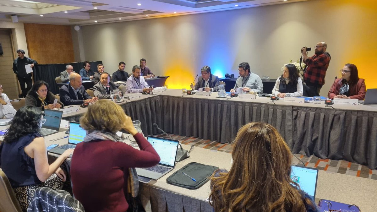 clarciev's tweet photo. Damos inicio a la Segunda Reunión presencial del Comité Ejecutivo del CLARCIEV con sede en Chile. https://t.co/zNgh3GEW4p