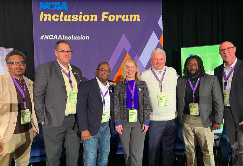 CSC representatives are in Indy this week at the #NCAAInclusion forum! Check out our Instagram feed/story as D&I Committee Chair Scottie Rodgers (@sfrodgers) & Vice Chair Travis Jarome (@Travis_Jarome) do a #CSCForChange Takeover! Find DEI Resources at CSCommunicators.com/CSCforChange