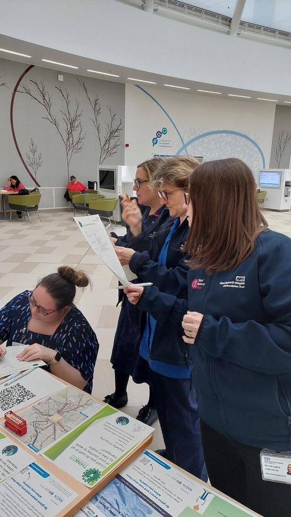 Royal Papworth AHPs (@papworthahps) on Twitter photo A very successful atrium stand at lunchtime celebrating #GreenerAHP week. Lots of engagement from staff learning about the statistics behind climate change & the small adjustments they can make at work and at home. The quiz was popular & definitely tested a few π <a href="/RoyalPapworth/">Royal Papworth Hospital NHS FT π</a> A very successful atrium stand at lunchtime celebrating #GreenerAHP week. Lots of engagement from staff learning about the statistics behind climate change & the small adjustments they can make at work and at home. The quiz was popular & definitely tested a few π <a href="/RoyalPapworth/">Royal Papworth Hospital NHS FT π</a>
