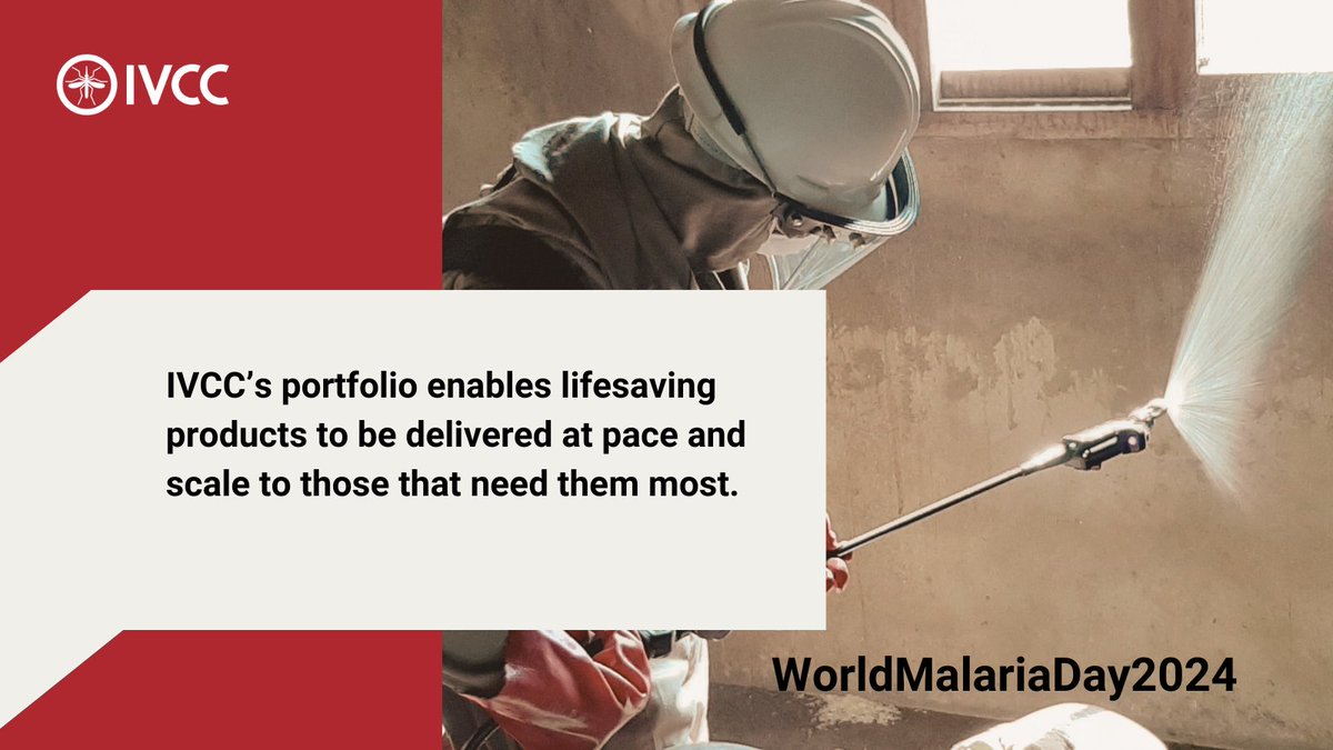 🦟 This #WorldMalariaDay, we celebrate the crucial role of vector control in malaria elimination. We drive collaboration to develop innovative tools like indoor residual sprays, combating insecticide resistance.