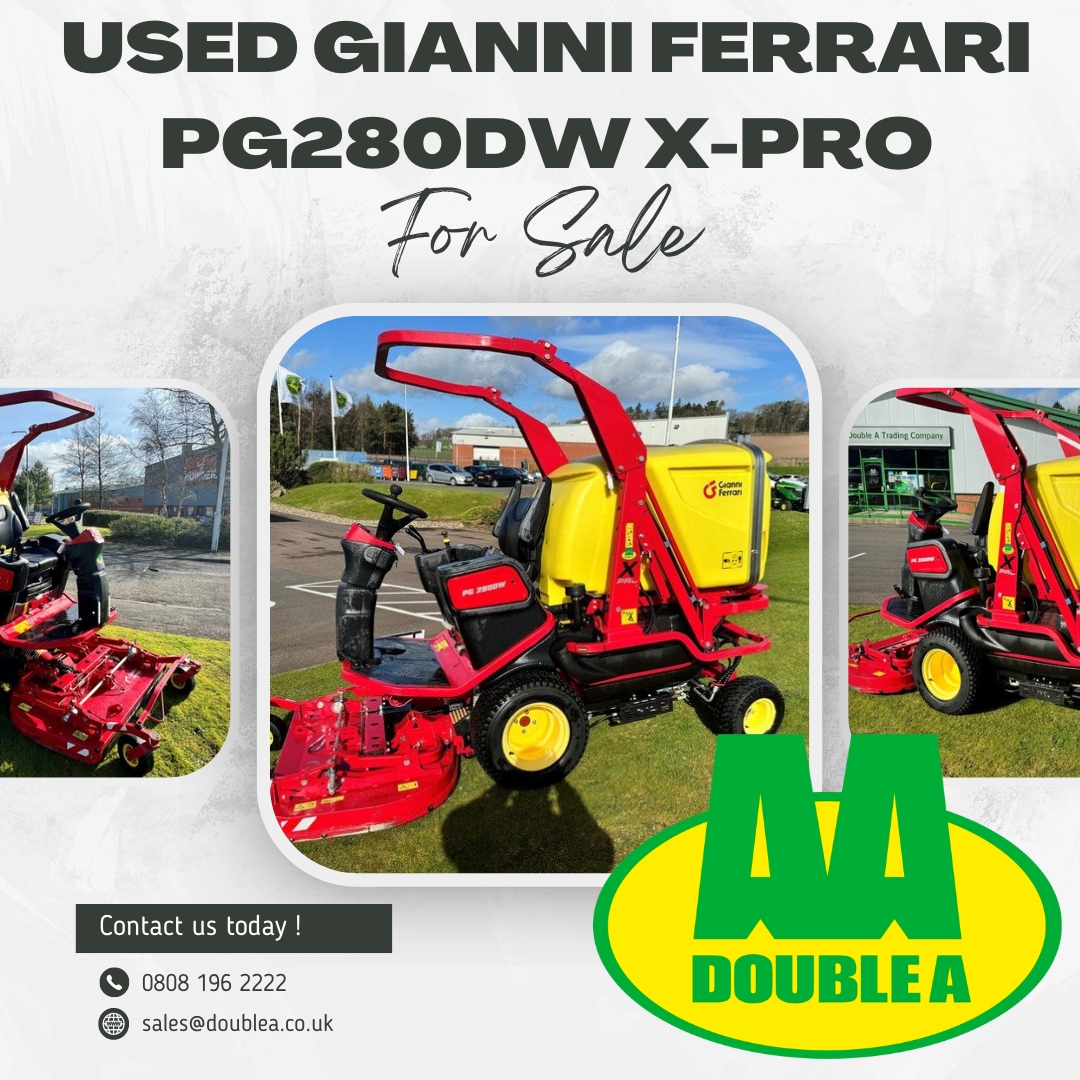 🚨NEW LISTING ON OUR USED EQUIPMENT PAGE🚨 Head over to our Used Equipment Page to check out this awesome new addition, the Gianni Ferrari PG280DW X-PRO along with many more premium used models. - In stock & ready to work - Collects all cut material - Highly compact - Turbine…