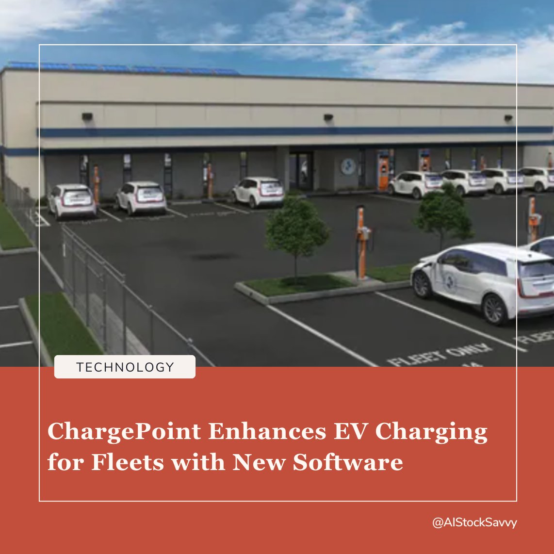 📣 JUST IN: $CHPT ChargePoint Unveils New EV Charging Solutions for Fleets $TSLA $BLNK $EVGO

👉 Key Highlights:

📍 ChargePoint announces integrated charging software for electric fleets.

📍 Software allows drivers to find, use, and pay for charging via one app.

📍 Includes…