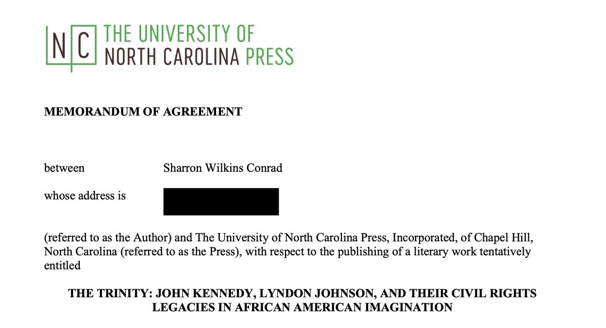 It's with gratitude and excitement that I share the news that my book is officially under contract with The University of North Carolina Press! Big thank you to @AndrewJWinters for steering me through the process and to my family and friends for the endless encouragement.💫