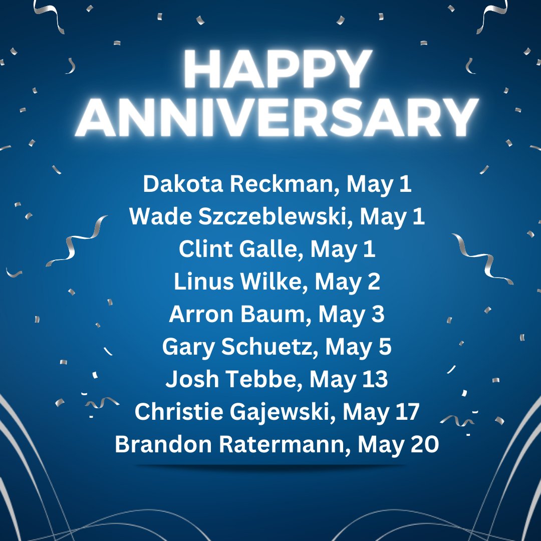 Topagcoop's tweet photo. 🌟 Join us in honoring dedication and hard work! This May, we're thrilled to celebrate the work anniversaries of some incredible members of our Top Ag family. Congratulations and cheers to many more milestones ahead! 🚜🌾 #WorkAnniversary #Appreciation #TeamSuccess 👏🌟 https://t.co/X6CCbh7y54