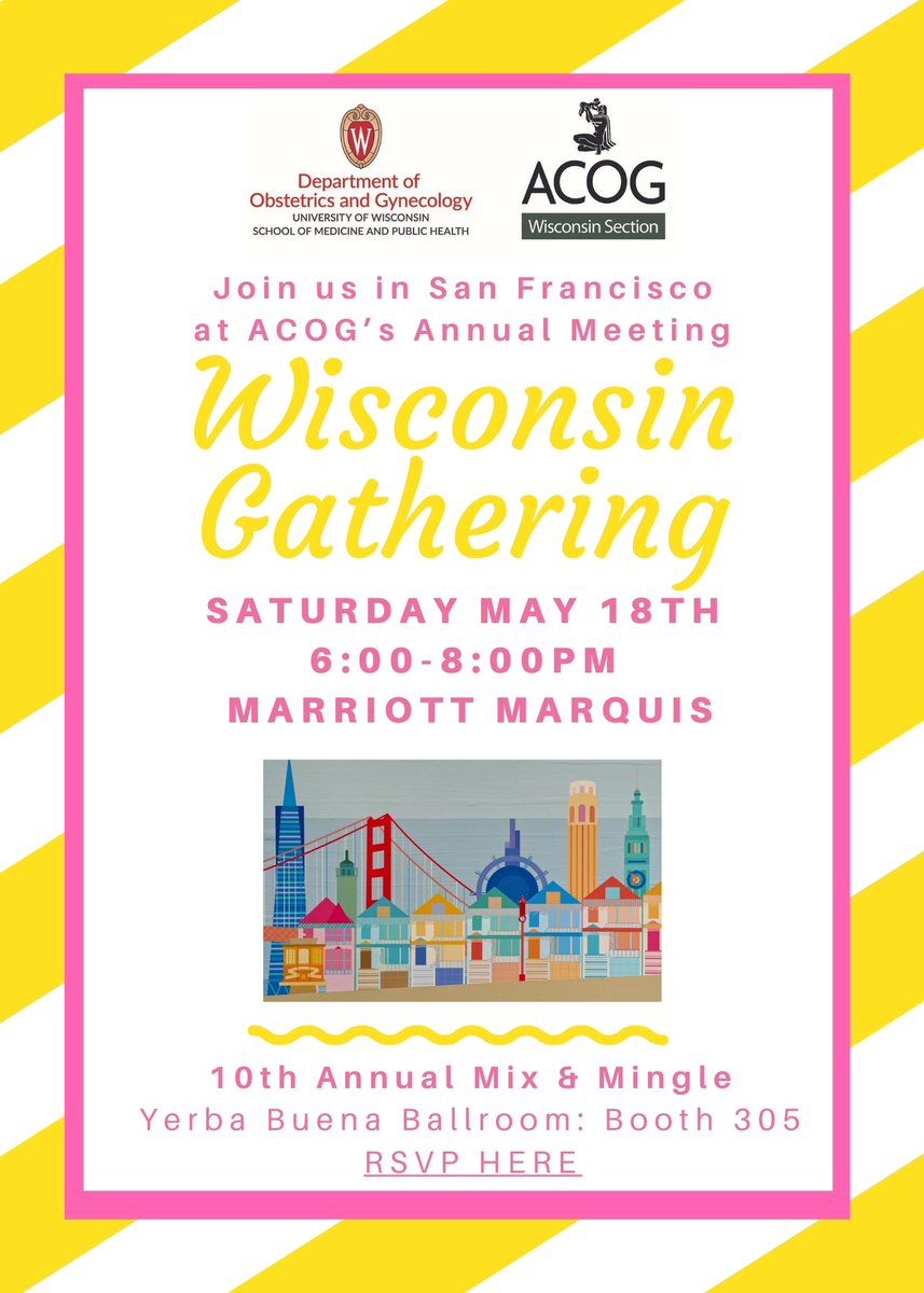 ACOGWI's tweet image. RSVP Here if you're joining us in San Francisco! forms.gle/dAQXWEzaDNwMib…