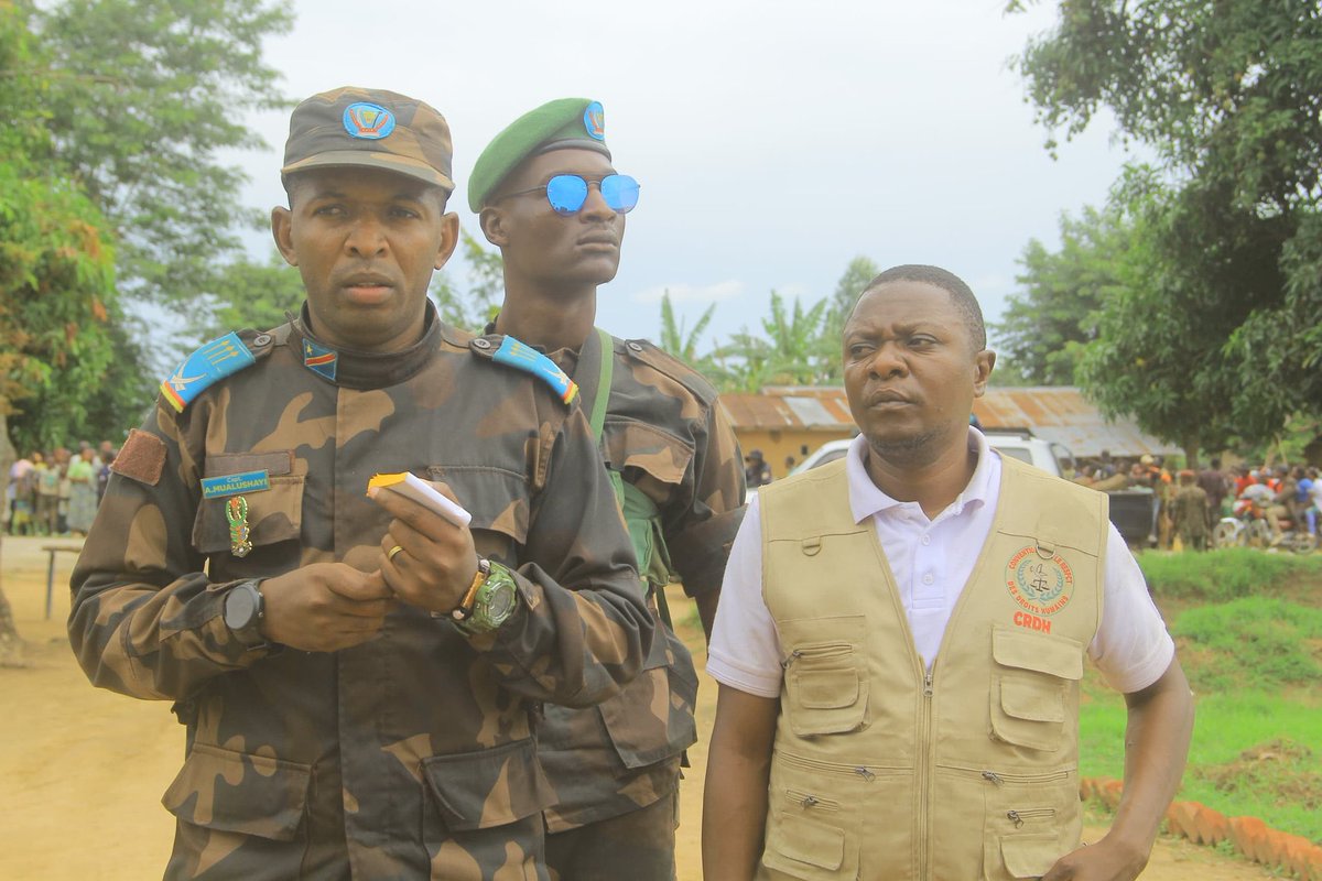 #RDC: Présenté par les #FARDC comme capturé lors de l'attaque des #ADF à #Ngite, l'ancien député provincial, Ngahangondi dit être rescapé. Il était au milieu des tirs revenant, à bord de sa moto, de la ville de #Beni pour la cité d'Oicha où il habite. Photo @DMughenze