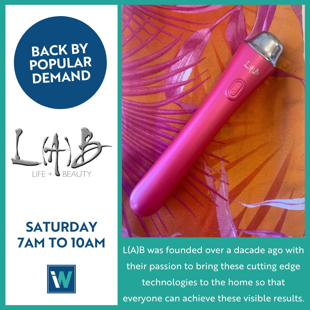BACK AT IDEAL WORLD! 🥰🫶 L(A)B - cutting edge technologies to the home so that everyone can achieve these visible results. 🌟Tune in Saturday ay 7am!