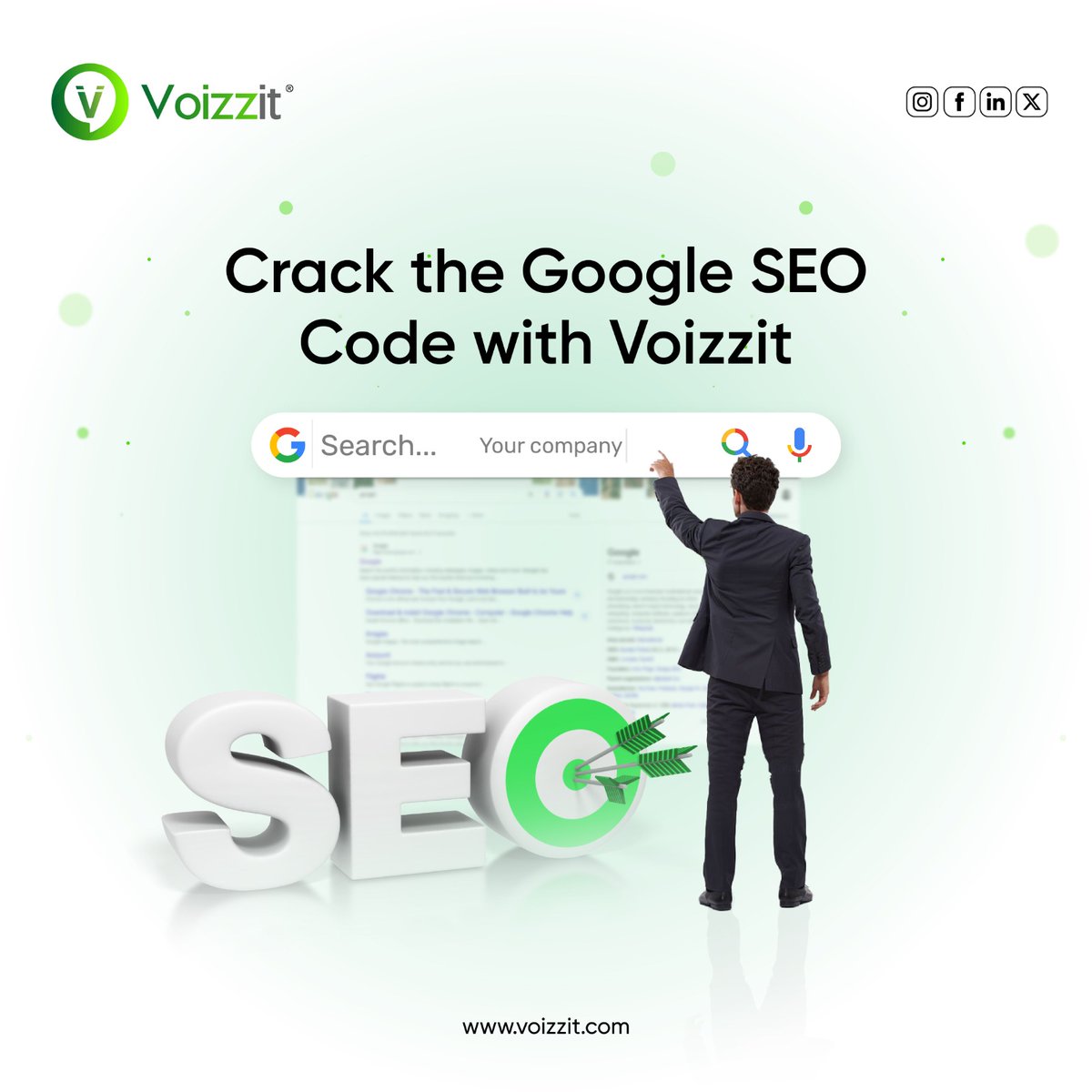 Boost your online visibility with Voizzit's powerful SEO keyword function. Reach more customers and climb the search engine ranks effortlessly.
.
.
#Voizzit #BusinessBranding #BrandIdentity #SEO #DigitalStrategy #SoftwareSolutions #DigitalMarketing #BrandSuccess #SEOTrends