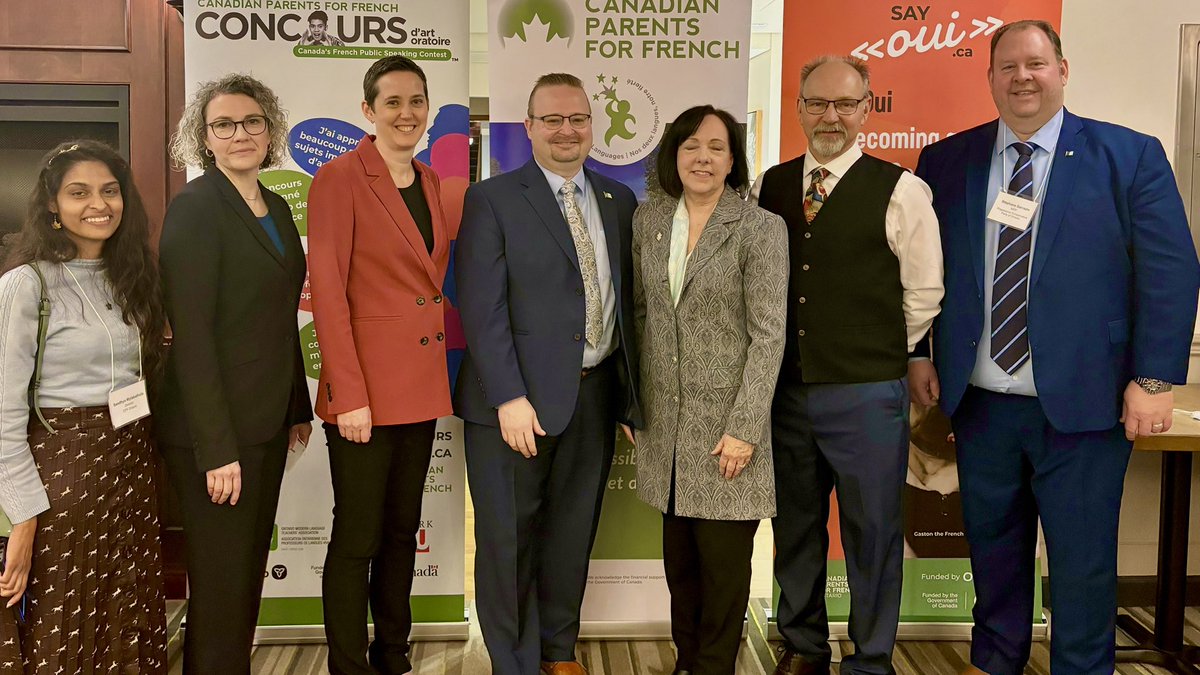 Pleased to join #ottcity area MPPs for @CPFNational breakfast this morning at Queen’s Park. L'immersion en français joue un rôle central dans le système éducatif d'#Ottawa. CPF’s continued work to expand French immersion access is key to our children’s future success. #onfr