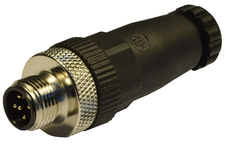 The HTP 12MC5000 M12 male straight connector features a 5 pin insert and a PG 7 cable entry. It has a voltage rating of 60V AC/DC and 4A and are useful in applications involving sensors and actuators. #HTP #M12HardwireConnectors buff.ly/4dfaHIG