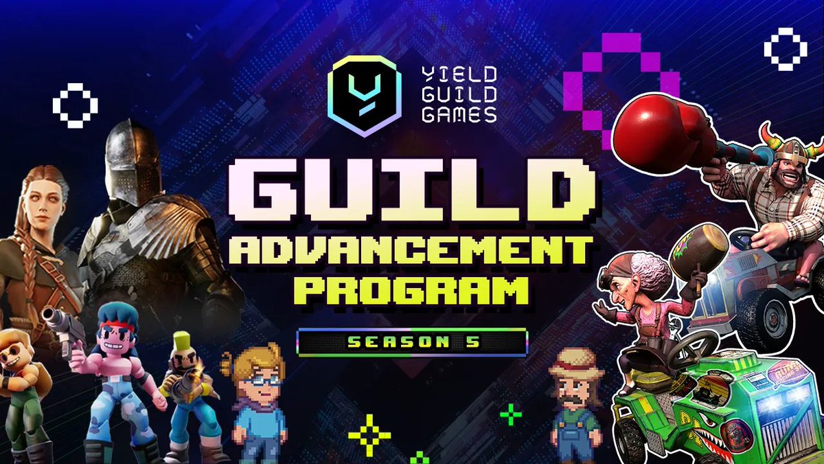 YieldGuild's tweet photo. We're taking quests, on-chain reputation, and $YGG rewards to the next level with The Guild Advancement Program: SEASON 5!🏆⚔️

#TogetherWePlay

Read here!👇
https://t.co/TtBpg7su9g https://t.co/3dpjIZ9aQt