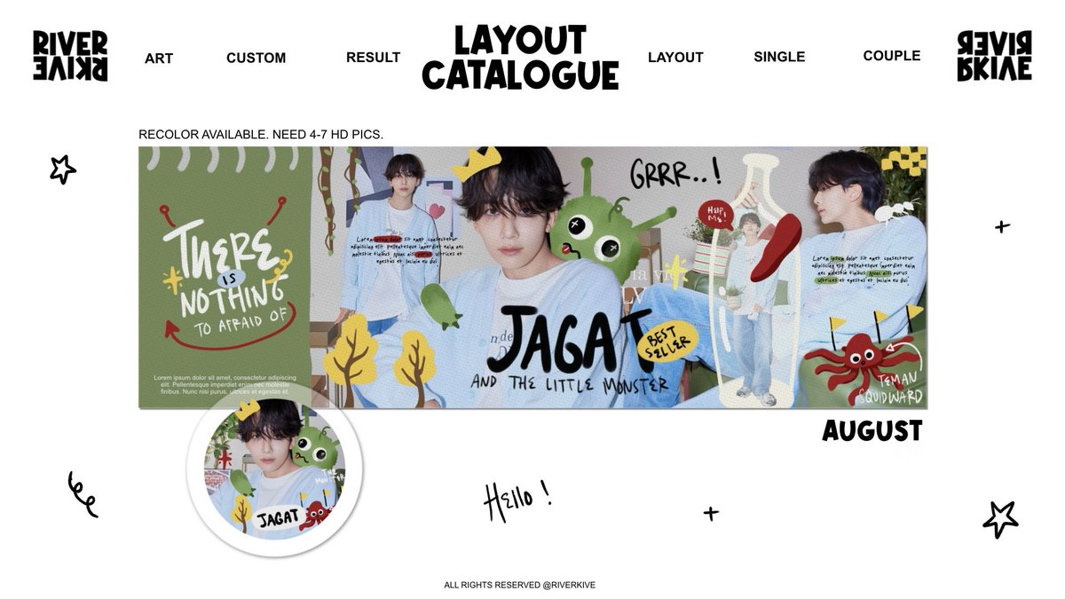 RIVERKIVE's tweet photo. GIVEAWAY MY NEW LAYOUT 

halo, seperti yang dulu dulu. Saya mau GA beberapabcatalog baru saya sebelum bisa diorder ya. Syaratnya :
- rt tweet ini &amp; layout yang dimau
- follow @riverkive 
- qrt ajak temen kamu buat ikutan

Terima kasih #zonaunag https://t.co/Pl0TdyobOz