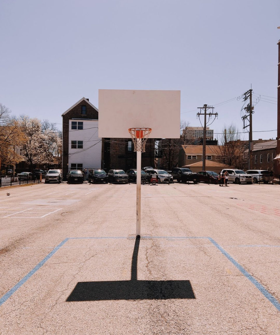 Hoop of the Day….Rowe Elementary School, Chicago, IL. #hoopoftheday