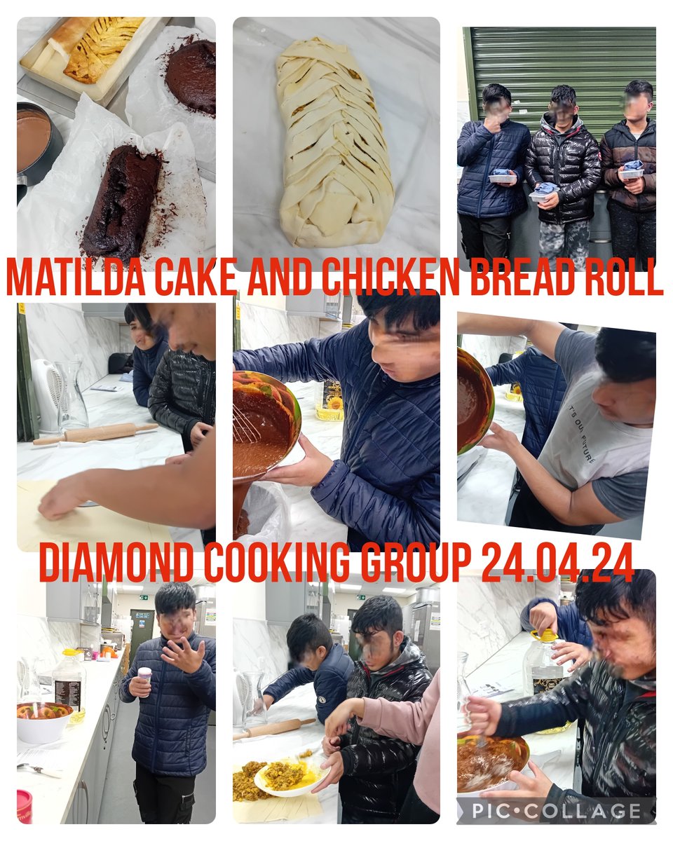 The Diamond Cooking group has had a busy evening yesterday making a savoury and sweet dish. The boys have really excelled in their cooking skills and are very proud of how far they have come.