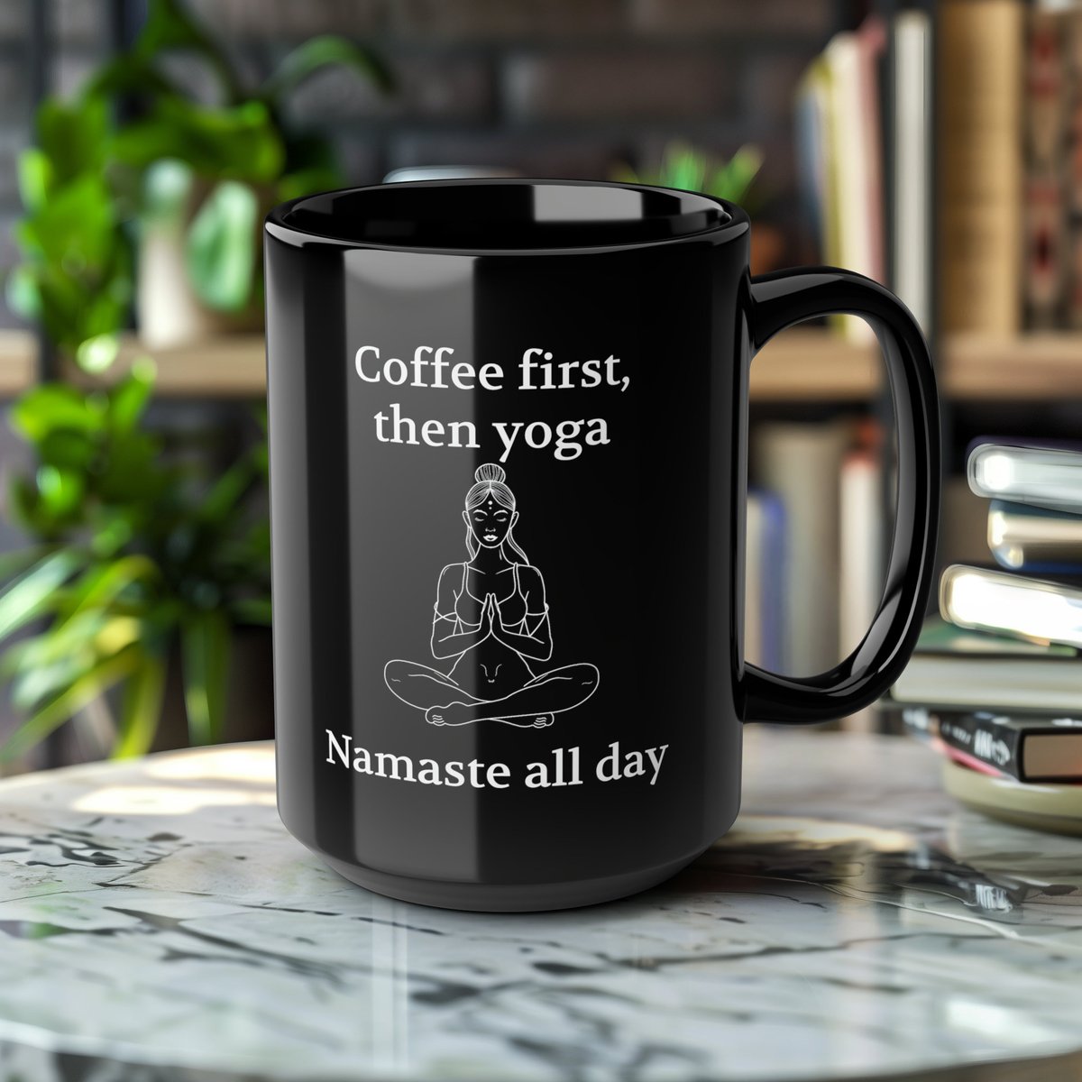 Coffee first, then yoga, namaste all day, by MountainBrewedBliss etsy.me/43EmZGb via @Etsy 
#CoffeeLovers #coffeetime #GiftIdeas #CaffeineFix #CoffeeMugs #yoga #Namaste