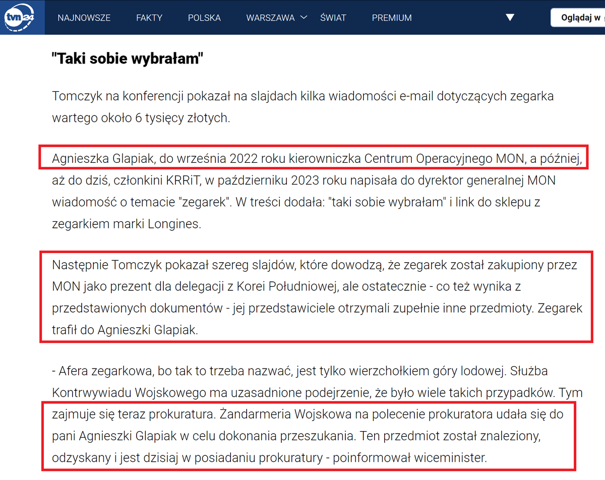 Jak kolega napisał że być może umowy z Koreą wyszły tak fatalnie bo współpracownicy byłego szefa MON ukradli prezenty dla koreańskiej delegacji to myślałem że to kiepski żart. 

Po czym podesłał linka.