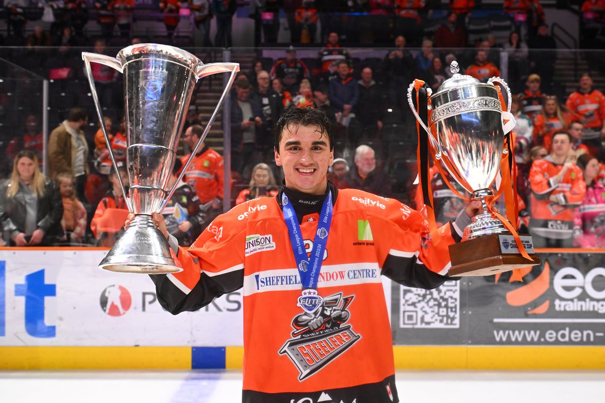 Sheffield Steelers (@steelershockey) on Twitter photo 🍊🏒 Thanks for everything <a href="/Neumy25/">Brett Neumann</a>
It has been one hell of a ride and it wouldn't have been the same without you.
Good luck and remember, once a Steelers always a Steelers
#SteelersHockey | #GrandSlamSteeler 🍊🏒 Thanks for everything <a href="/Neumy25/">Brett Neumann</a>
It has been one hell of a ride and it wouldn't have been the same without you.
Good luck and remember, once a Steelers always a Steelers
#SteelersHockey | #GrandSlamSteeler
