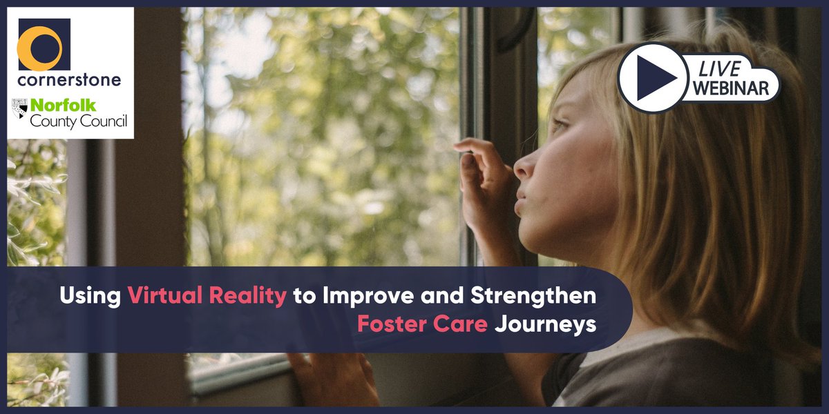 As #FosterCareFortnight approaches, we’re thrilled to present a free webinar event highlighting the transformative role of virtual reality in foster care.

🗓️21.05.24
🕛12-1pm

👉 Secure your spot now: eventbrite.co.uk/e/using-virtua…

#VirtualReality #FosterCare