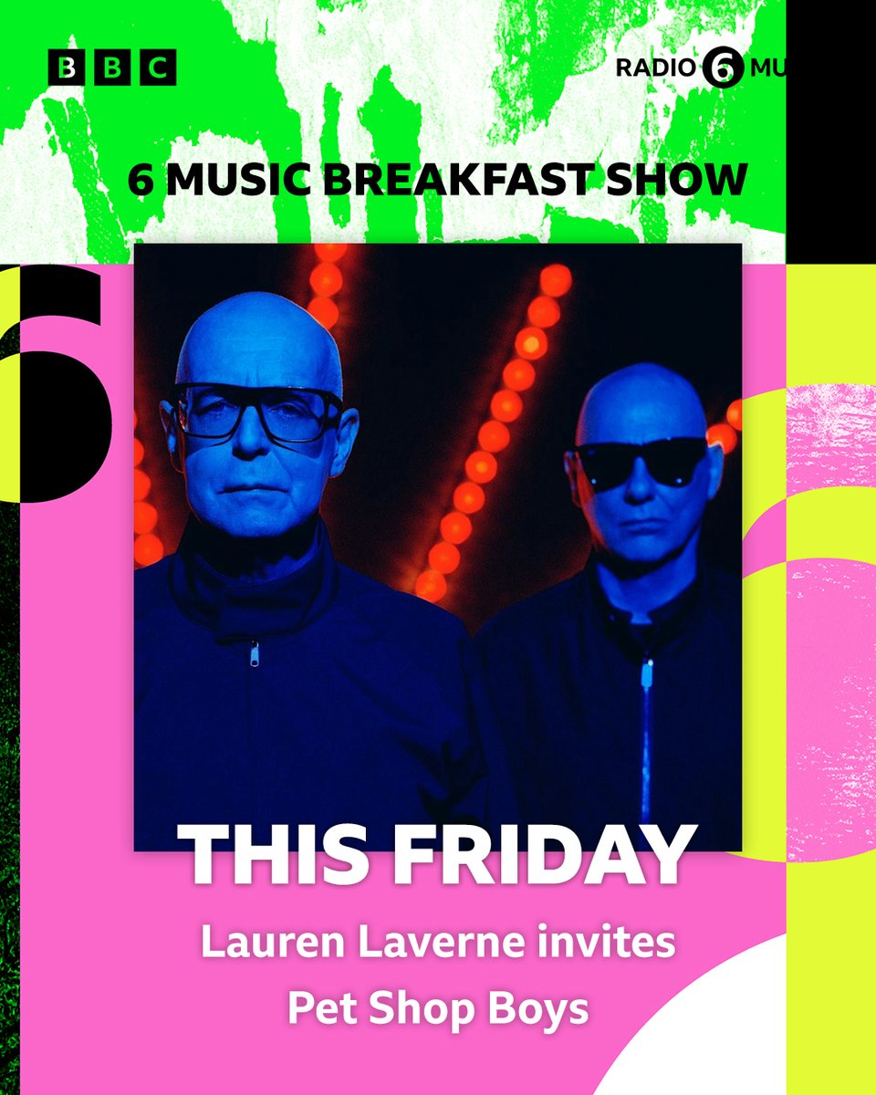 Neil and Chris will be joining @laurenlaverne on the @BBC6Music breakfast show from 9am tomorrow morning for a special edition of “Desert Island Disco” and a chat around Pet Shop Boys' fifteenth studio album, “Nonetheless”. bbc.co.uk/programmes/m00…