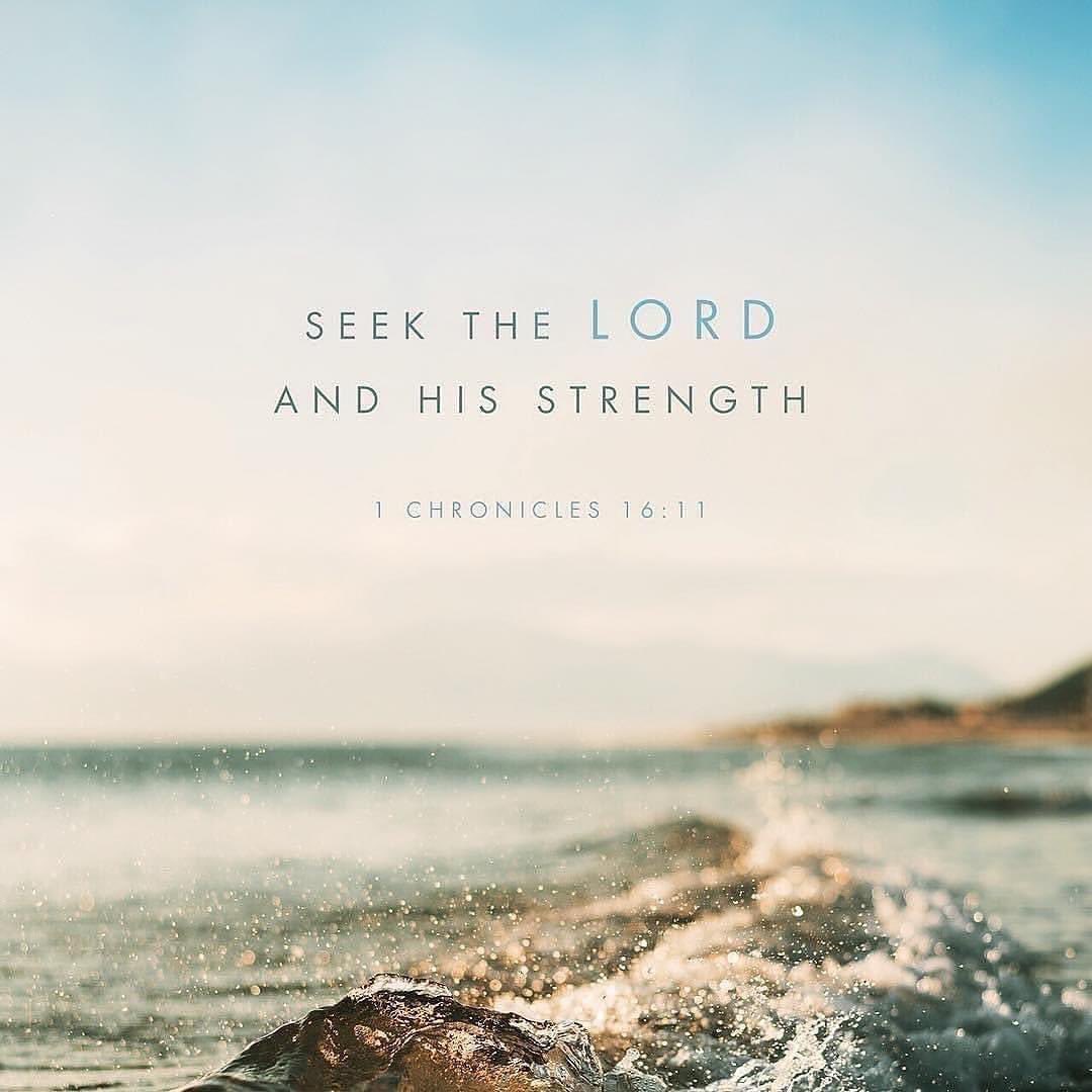 Seek God. He is your strength. ❤️ 
#seekgod #godismystrength #godiswithyou #godwillhelpyou #youversion
