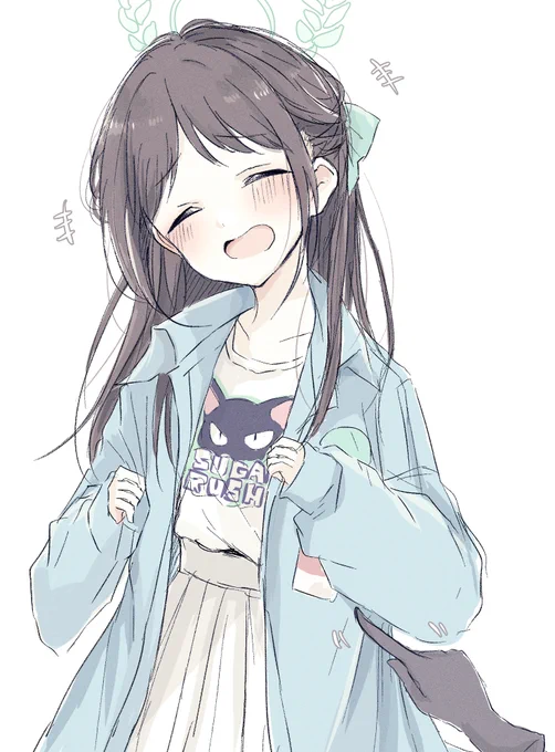 く、くすぐったいです、先生……。 