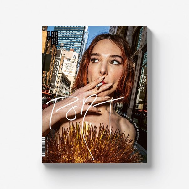 I had the pleasure of hanging out with the great @harinef on her jury duty lunch break and playing the role of Magazine Profiler for the new issue of @portmagazine port-magazine.com/film/hari-nef/ ￼