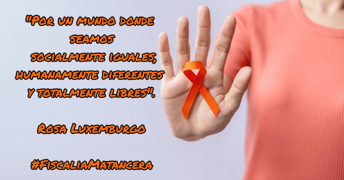 El 25 de cada mes se celebra el Día Naranja en la #FiscaliaMatancera, espacio para repensar en todo lo que hacemos para disminuir la violencia contra las mujeres y las niñas @DaisyRamirez66 @yamilapenao @ivisperezCuba