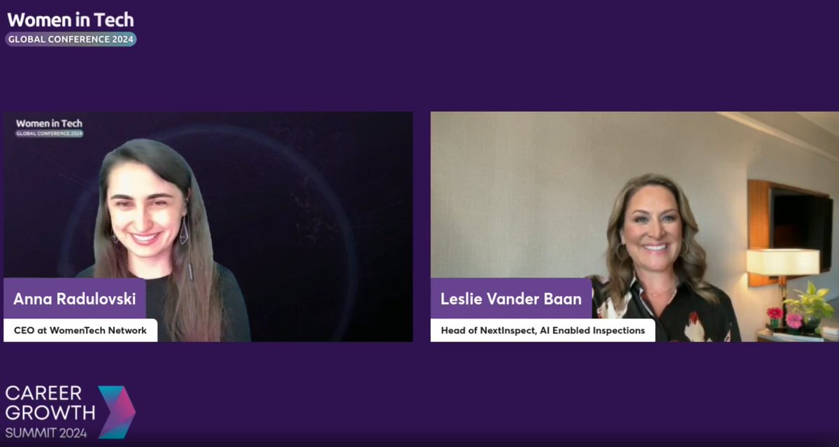 🙋‍♀️ “Laughter is my antidote to life’s challenges. Setbacks are inevitable.”

Leslie Vander Baan, Head of Next Inspect at @CoxAutomotive (Fyusion)

🌐 Happening now: app.events.ringcentral.com/events/women-i…

#wtgc2024 #womenintech #challenges #WorkLifeBalance