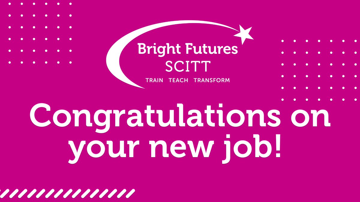 We are so proud of primary trainee, Maariyah M who has secured a teaching position at Holy Trinity CofE school for September! Maariyah has been a wonderful member of the course and will be a fantastic addition to the teaching profession - CONGRATULATIONS!🌟👏🧡#wearebrightfutures