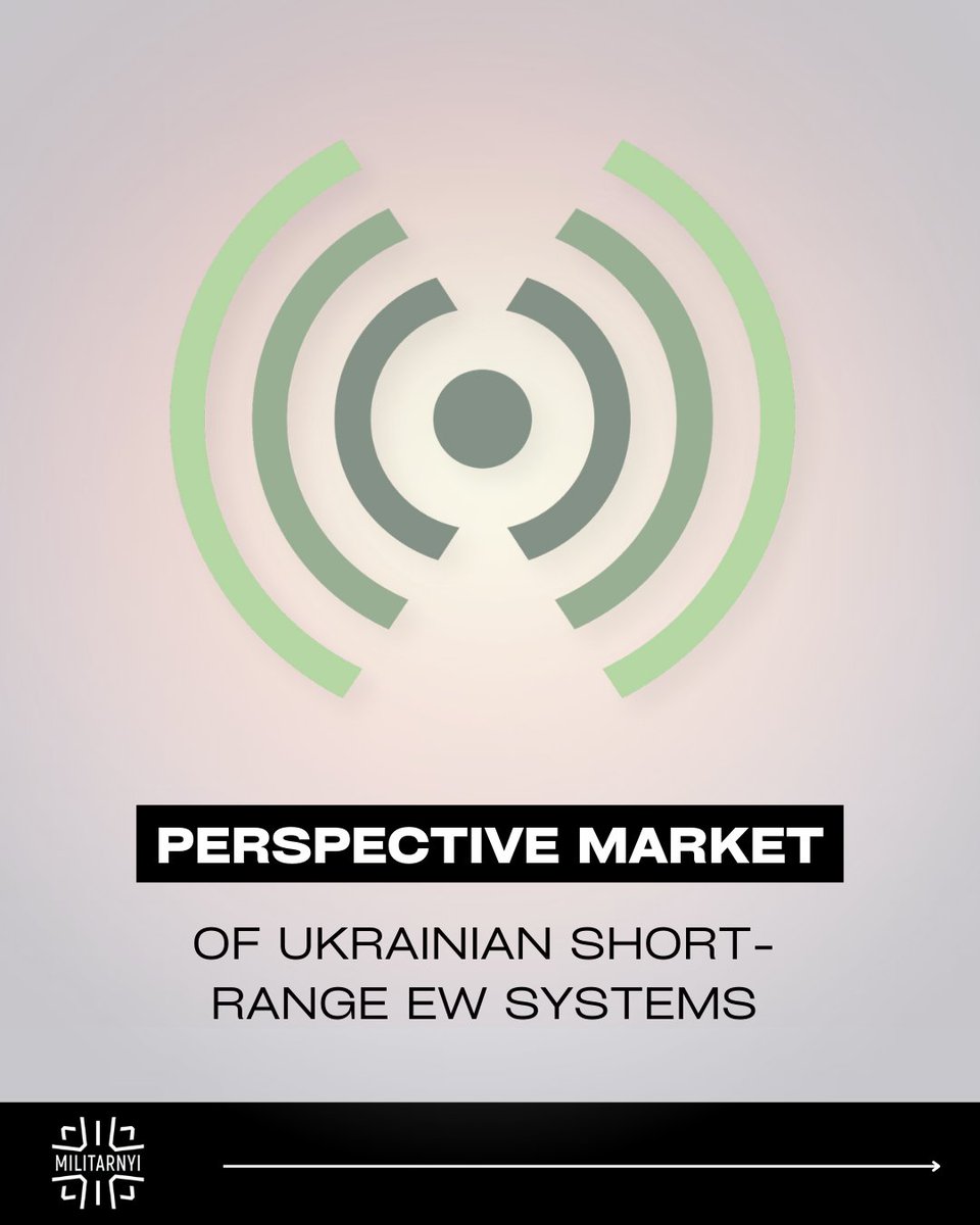militarnyi's tweet image. 📡 Militarnyi will tell you what relevant solutions in this area were presented by Ukrainian companies.

👉🏻 Scroll the slides and read our special article to know more: mil.in.ua/en/articles/pe…

#Ukraine #EW #SIGINT #Military #Industry #Combat #Drones

Subscribe us!