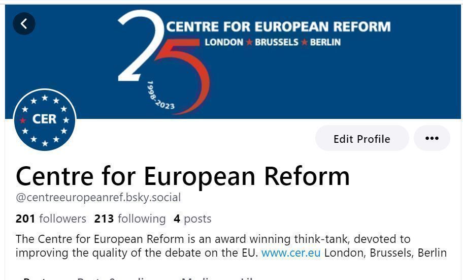 .@CER_EU We're expanding our social media accounts, here's how you can find us on the other platform