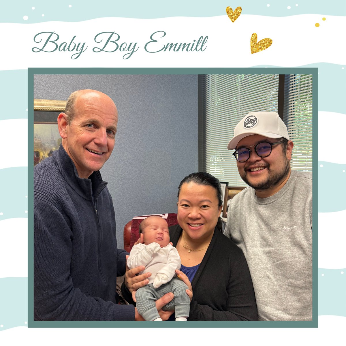 👶💙 Congratulations it's a baby boy! Here is Dr. Leveno with mom Veronica, dad Derrick, and baby boy Emmitt! 👶💙

#itsaboy #congratulations #baby #delivery #leveno #obgyn #levenoobgyn #obstretrics #gynecology #plano #texas