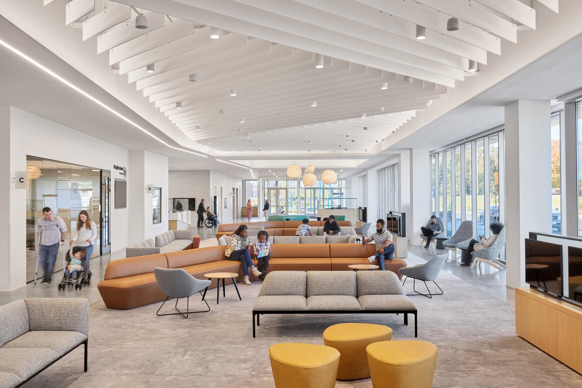 Gensler and Neighboring Concepts worked with Mecklenburg County to design and construct a new Community Resource Center focused on bringing county services to the Northeast neighborhoods of Charlotte. 📸 Garrett Rowland | 📍 Charlotte, NC