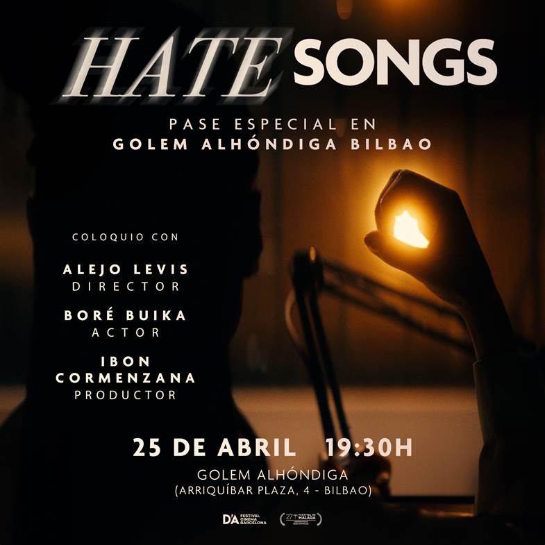 ❗️ Entradas agotadas para el PASE ESPECIAL de #HateSongs en <a href="/GolemBilbao/">Golem Alhóndiga</a>, con coloquio junto al director <a href="/AlejoLevis/">Alejo Levis</a>, el actor <a href="/BorBuika/">Borė Buika</a> y el productor Ibon Cormenzana.

Cine por la infancia refugiada en Ruanda: eacnur.org/es/hate-songs-…
#ConLosRefugiados